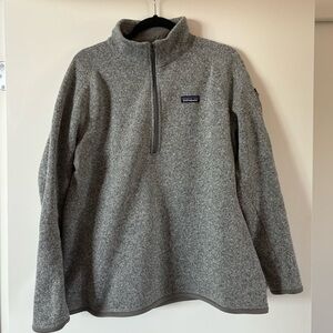 Patagonia Better Sweater 1/4-Zip Fleece, Birch White, Size XL